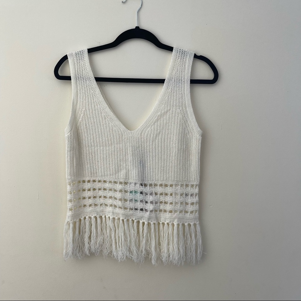 NWT Line + Dot Sweater Tank